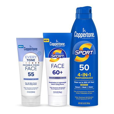 Save $2.00 on Coppertone® 4 oz. or larger or Coppertone® Face Product