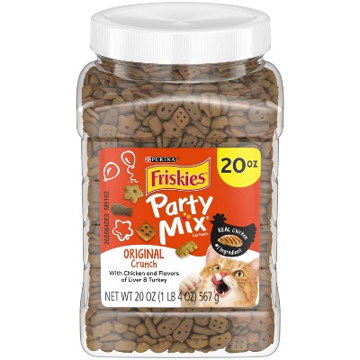 25% off Friskies party mix cat treats