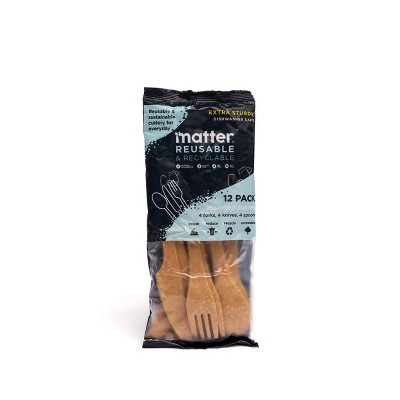 20% off 12-ct. Matter reusable & recyclable cutlery