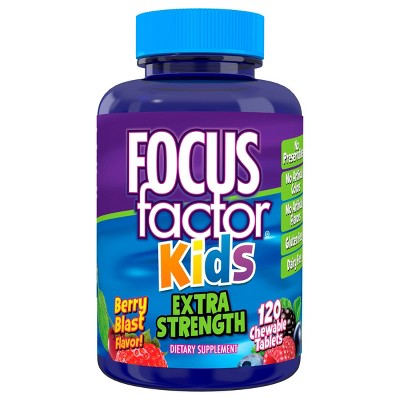 $5 off 120-ct. Focus Factor kids extra strength brain vitamin daily chewables