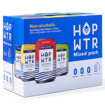 Earn a $4.00 rebate on the purchase of ONE (1) HOP WTR Mixed 12-pack.
A rebate from BYBE will be sent to the email associated with your account. Maximum of three eligible rebates.
