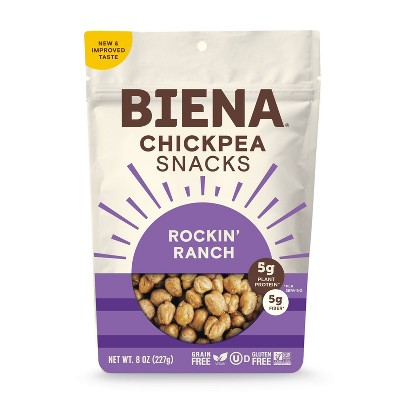 20% off Biena chickpea snacks