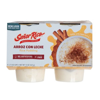 20% off 15-oz. 4-ct. Senor Rico rice pudding