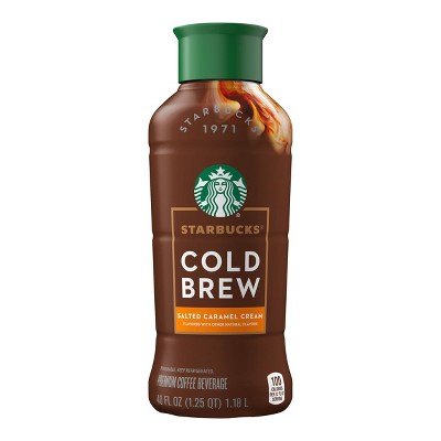20% off 40 fl oz Starbucks Salted Caramel Cream Cold Brew