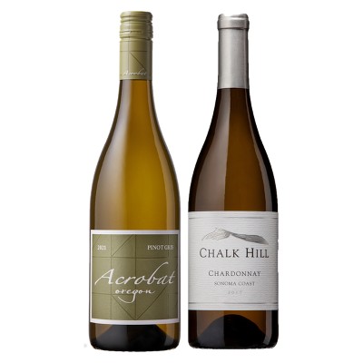 Earn a $3.00 rebate on the purchase of ONE (1) 750ml bottle of Acrobat Pinot Gris, Acrobat Pinot Noir or Chalk Hill Sonoma County Chardonnay.
A rebate from BYBE will be sent to the email associated with your account. Maximum of two eligible rebates.