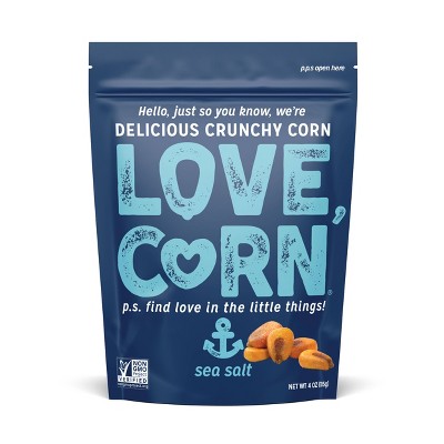 $ 2.99 on select LOVE CORN nuts