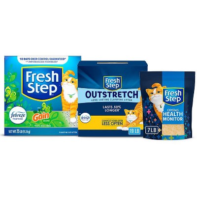 Save $2.00 on any ONE (1) Fresh Step® Clay Clumping Litter or Crystals, up to 37lb