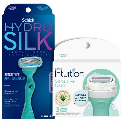 Save $4.00 off ONE (1) Schick® Hydro Silk®, Intuition® or Quattro for Women® Razor or Refill or Schick Hydro Silk® Wax or Dermaplaning Wand or Refill (excl. Schick® Disposables)