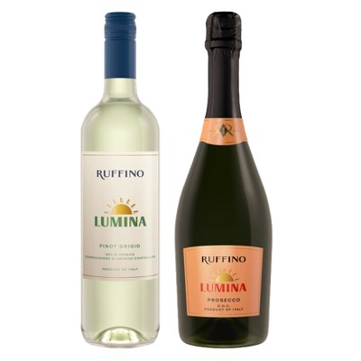 Earn a $6.00 rebate on the purchase of TWO (2) 750ml bottles of Ruffino Lumina Wine (All Varietals).
A rebate from BYBE will be sent to the email associated with your account. Valid one-time use.