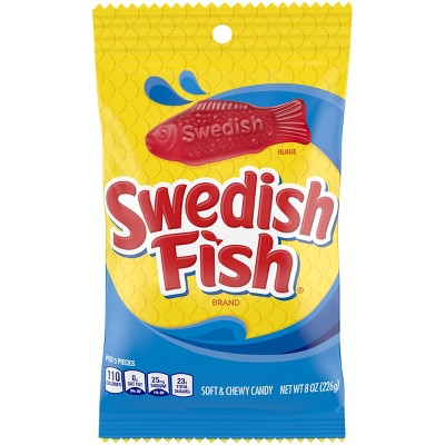10% off 8-oz. Swedish Fish fat free soft & chewy candy