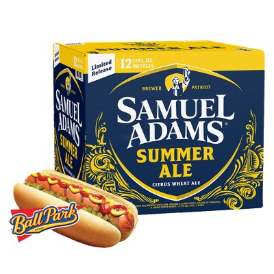 Earn a $5.00 rebate on the purchase of ONE (1) 12-pack of Samuel Adams® (Any Variety) and any package of Ball Park® hot dogs, franks, or patties. 
A rebate from BYBE will be sent to the email associated with your account. Valid one-time use.