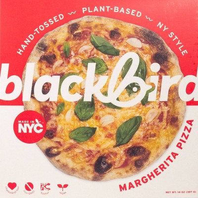 20% off 14-oz. Blackbird frozen supreme & margherita plant based pizza