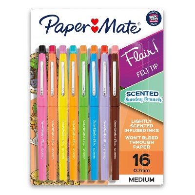 10% off 16-pk. Paper Mate flair multicolored scented pens