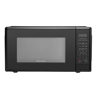 $69.99 price on Kenmore 1.1 cu-ft Black Microwave