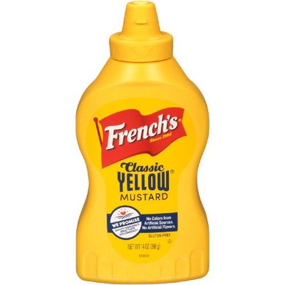 Save 15% on French's classic yellow mustard 14-oz.