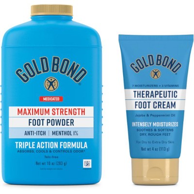 $1.25 OFF on ONE (1) Gold Bond Powder, Foot Cream or First Aid Product (Excluding Trial/Travel size)