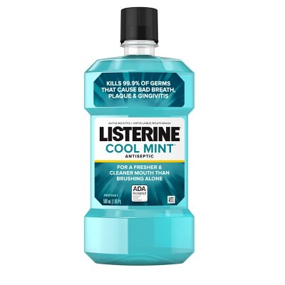 Buy 3, get $5 Target GiftCard on select Listerine mouthwashes
