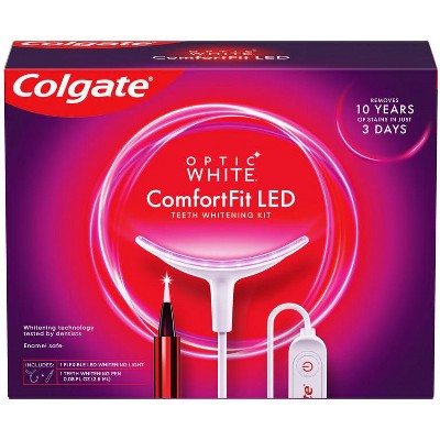 SAVE $12.00 On any ONE (1) Colgate® Optic White® ComfortFit LED Teeth Whitening Kit