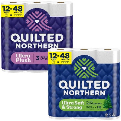 Save $2.00 off any ONE (1) package of Quilted Northern® Bath Tissue, 12 Mega roll or larger