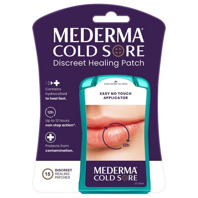 Save $4 on 15-ct. Mederma cold sore discreet healing patch