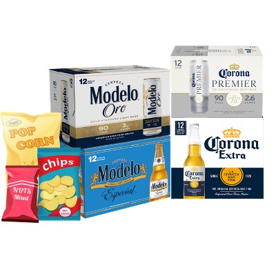 Earn a $3.00 rebate on the combined purchase of ONE (1) 12-pack of Corona® or Modelo and any Cinco de Mayo Party essentials (salty snacks, fresh food, produce, mixers).
A rebate from BYBE will be sent to the email associated with your account. Valid one-time use.