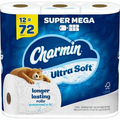 Save $2.00 ONE Charmin Toilet Paper Product $14.74 retail value or greater (excludes trial/travel size).
