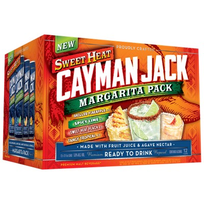 Earn a $5.00 rebate on the purchase of ONE (1) Cayman Jack® Sweet Heat 12-pack.
A rebate from BYBE will be sent to the email associated with your account. Maximum of two eligible rebates.