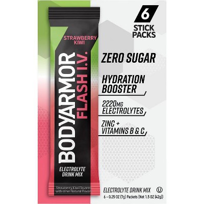 Save $3.00 when you buy ONE (1) BODYARMOR Flash I.V. Electrolyte Drink Mix 6-pack