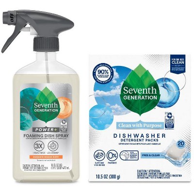 SAVE $1.00 on any ONE (1) Seventh Generation® Dish Soap, Auto Dish packs or Foaming Dish Spray or Refill product