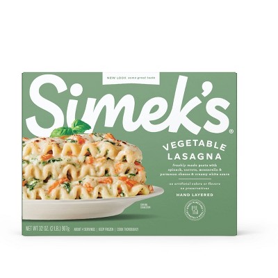 10% off 32-oz. SIMEK'S lasagna