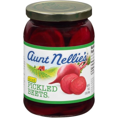 Save $0.50 on 16-oz. Aunt Nellie's pickled beets
