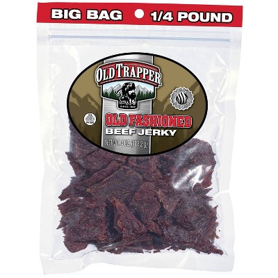 10% off 4-oz. Old Trapper beef jerky