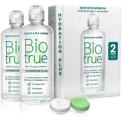 $6.00 OFF Any ONE (1) Biotrue Multi-Purpose Solution Original or Hydration Plus Twin Pack (2x10 oz)
