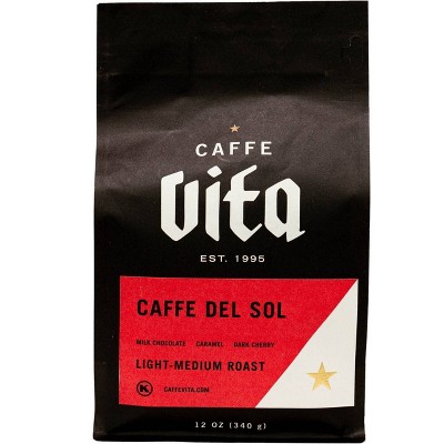 25% off 12-oz. Caffe Vita whole bean coffee