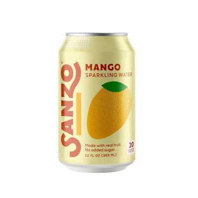 25% off 12-fl oz. Sanzo sparkling water can