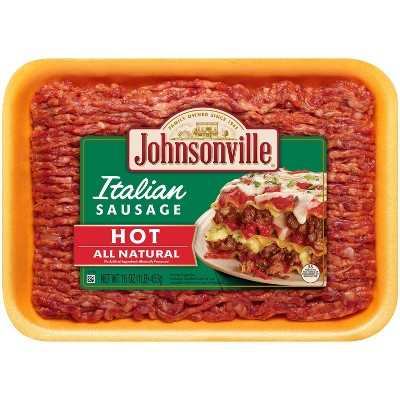 10% off 16-oz. Johnsonville ground sausage