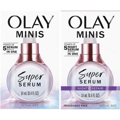 Save $4.00 ONE Olay Super Serum Mini 0.4 fl oz (excludes trial/travel size).