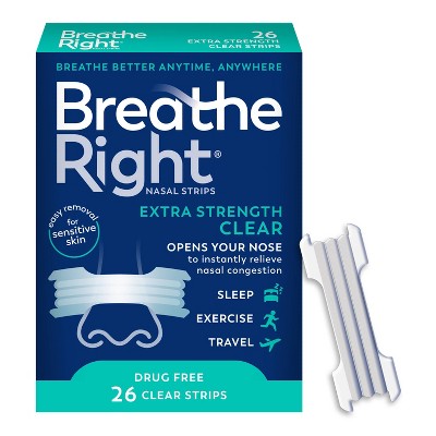 10% off Breathe Right drug free nasal strips
