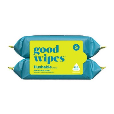 15% off 2-pk. 60-ct. Goodwipes flushable wipes