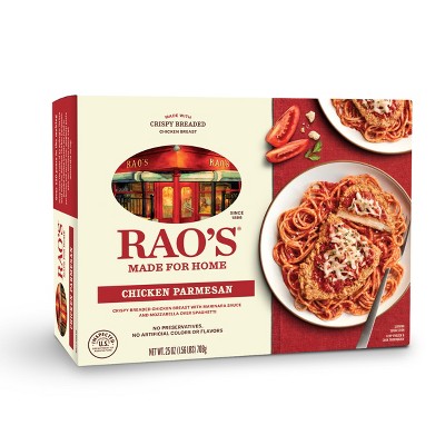 $10.99 price on select Michael Angelo's & Rao's Made For Home family size frozen meals