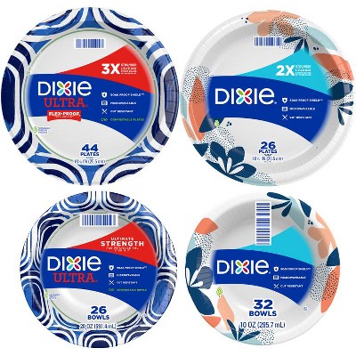 SAVE $0.50 on any ONE (1) package of Dixie Ultra® or Dixie® Plates and Bowls