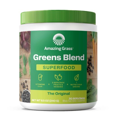 15% off 7.4 & 8.5-oz. Amazing grass superfood powders