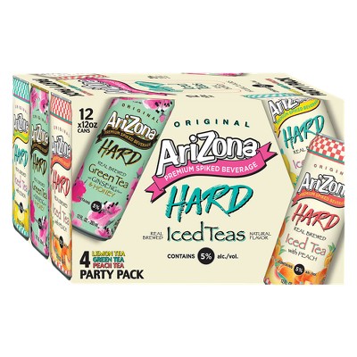 Earn a $3.00 rebate on the purchase of ONE (1) AriZona Hard Iced Teas Party Pack 12-pack.
A rebate from BYBE will be sent to the email associated with your account. Maximum of two eligible rebates.