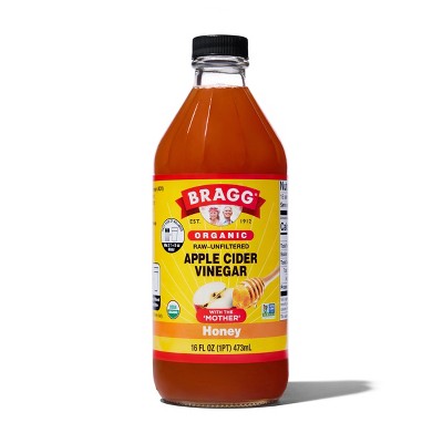 10% off 16-fl oz. Bragg original apple cider honey vinegar