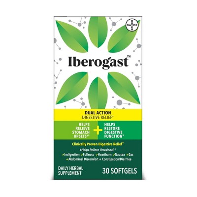 5% off 50-ml. & 30-ct. Iberogast dual action digestive relief daily herbal supplements