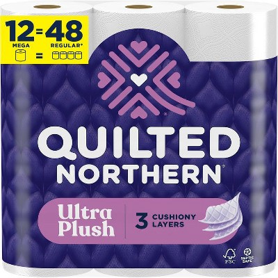 Save $2.00 off any ONE (1) package of Quilted Northern Ultra Plush® bath tissue, 12 Mega or 24 Mega Roll