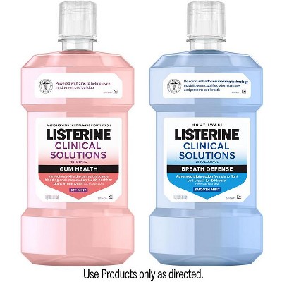 Save $3.00 on any ONE (1) LISTERINE® Clinical Solutions product (excludes trial & travel sizes)