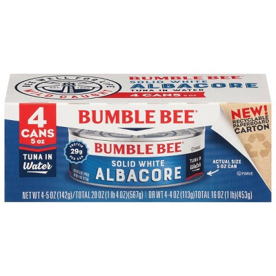 Save 15% on Bumble Bee solid white albacore tuna in water