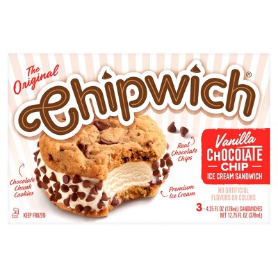 15% off 3-ct. Chipwich frozen vanilla chocolate chip ice cream sandwich