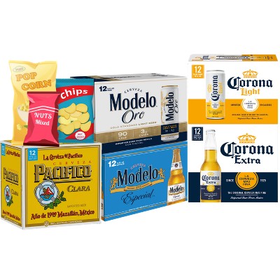 Earn a $3.00 rebate on the combined purchase of ONE (1) 12-pack of Corona®, Modelo or Pacifico and any Summer essentials (salty snacks, fresh food, produce, mixers, ice).
A rebate from BYBE will be sent to the email associated with your account. Valid one-time use.